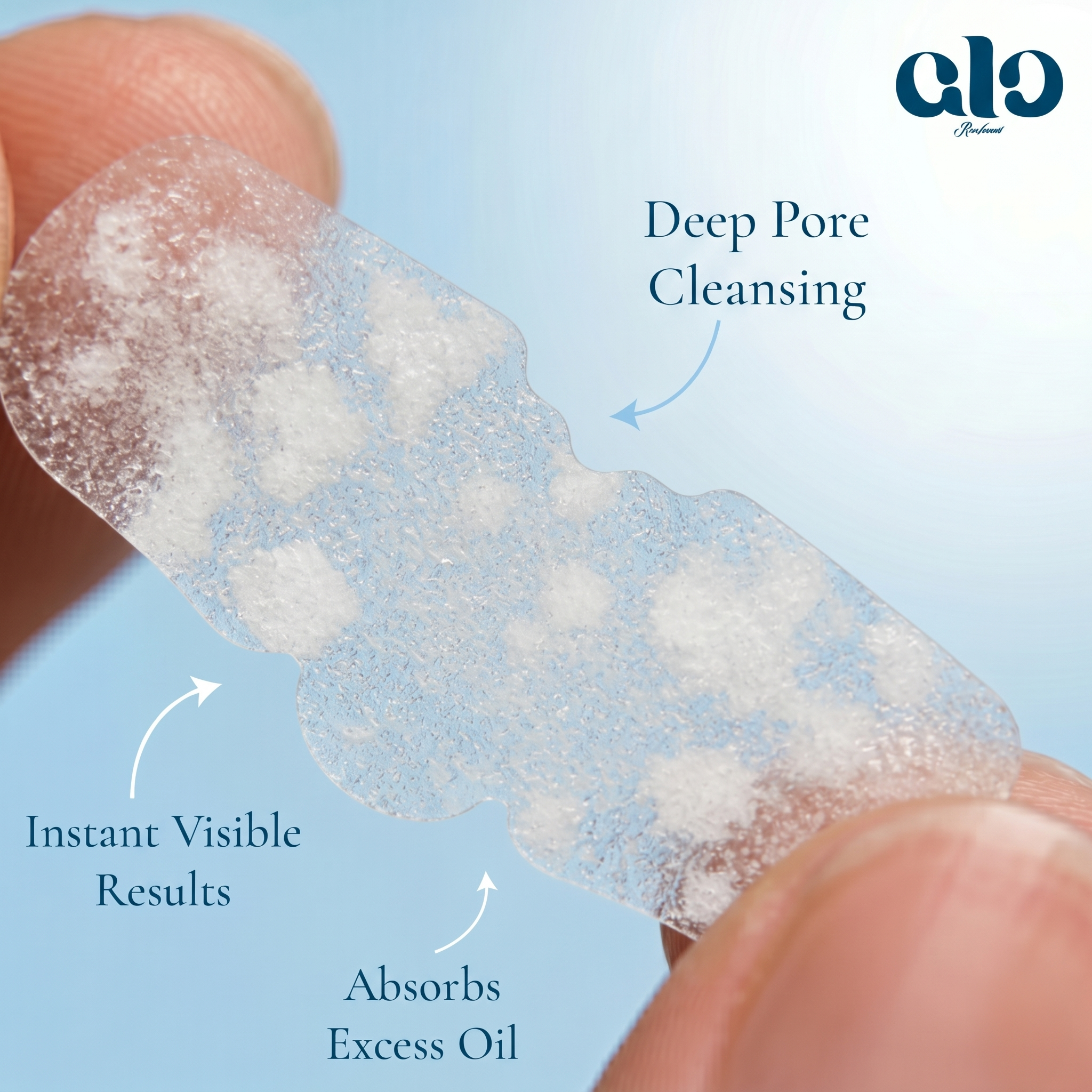   الهيدروكولويد لتنظيف المسام  Glo  لزقة