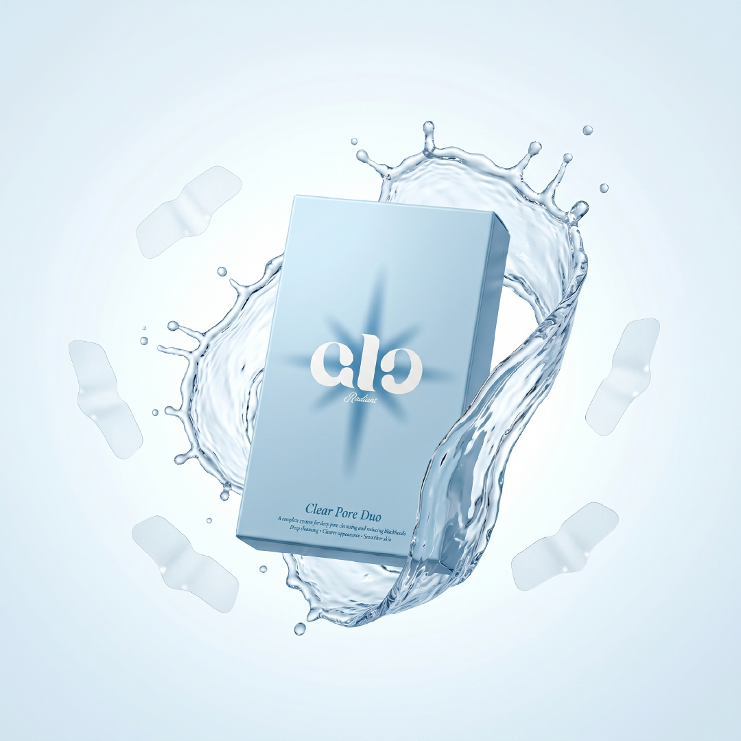   الهيدروكولويد لتنظيف المسام  Glo  لزقة